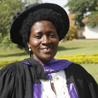 Dr. Miriam Mutabazi, STM's Executive Director in East Africa, poses for a photo.
